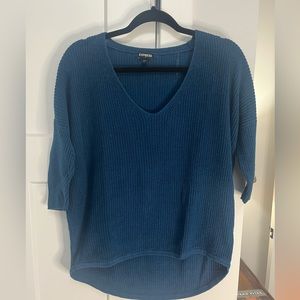 Express blue sweater size S